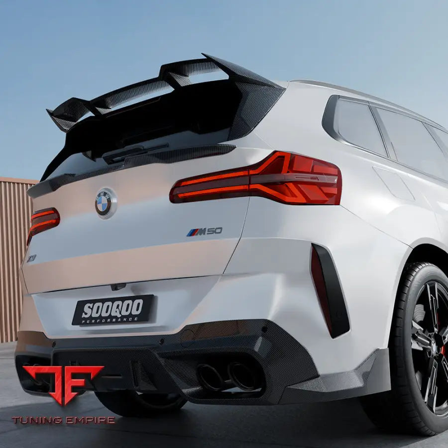 BMW X3 G45 REAR WINDOW FINS IN PREPREG CARBON FIBRE - Carbon Fibre Parts