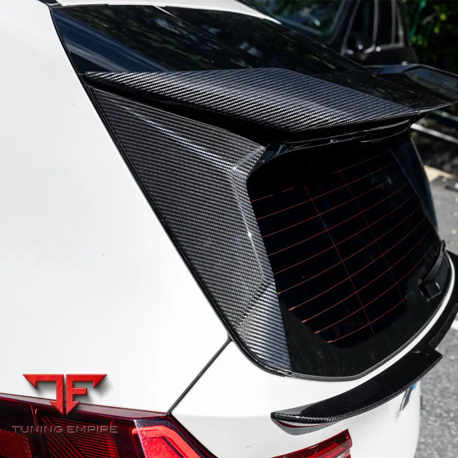 BMW X3 G45 REAR WINDOW FINS IN PREPREG CARBON FIBRE - Carbon Fibre Parts