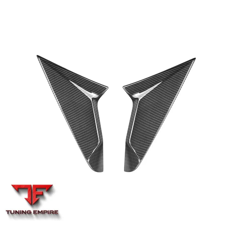 BMW X3 G45 REAR WINDOW FINS IN PREPREG CARBON FIBRE - Carbon Fibre Parts