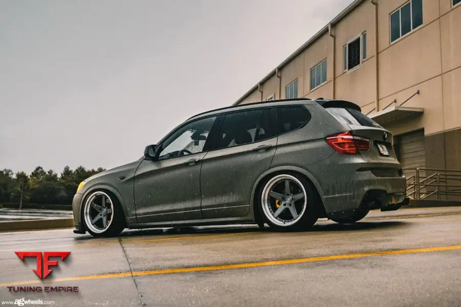 BMW X3 M SPORT on custom forged wheels