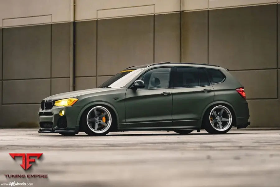 BMW X3 M SPORT on custom forged wheels