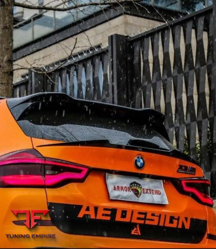BMW X3 X3M X3MC F97 G01 AE DESIGN REAR TRUNK SPOILER - Rear Wing & Spoiler