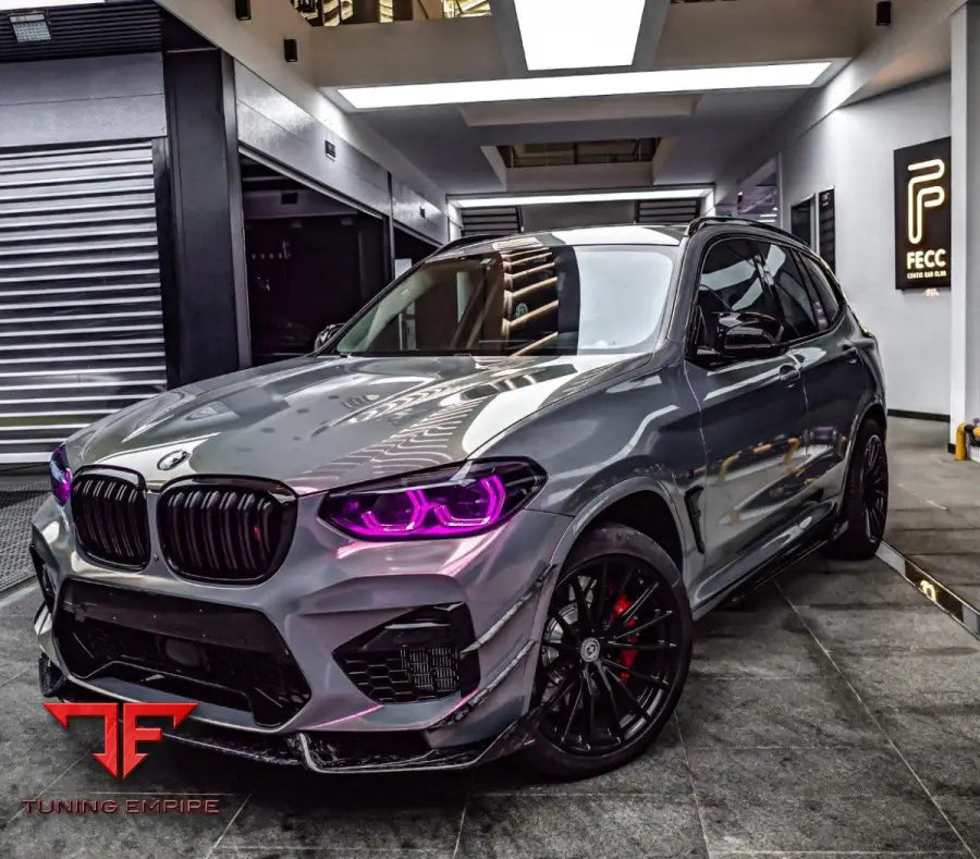 BMW X3M/C & X4M/C F97 F98 AE V1 FRONT CANARDS - Body Trim