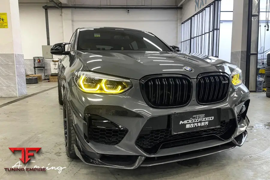 BMW X3M/C & X4M/C F97 F98 AE V1 FRONT CANARDS - Body Trim