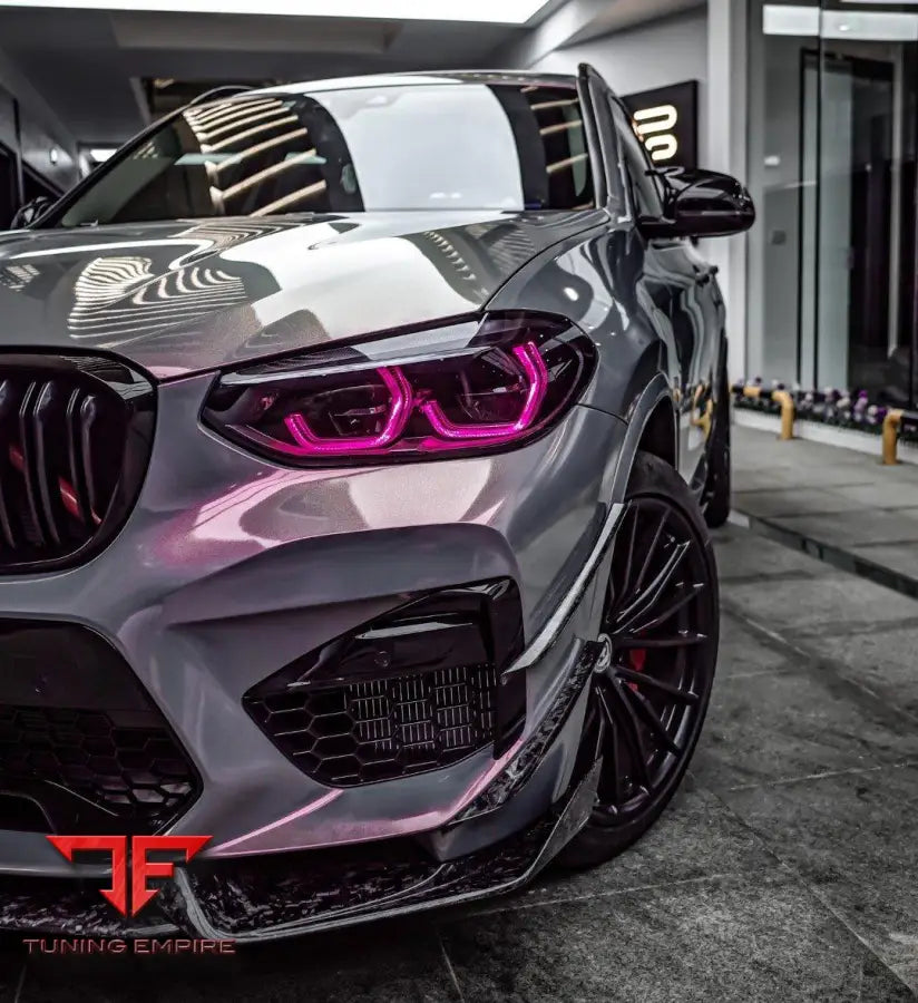 BMW X3M/C & X4M/C F97 F98 AE V1 FRONT CANARDS - Body Trim