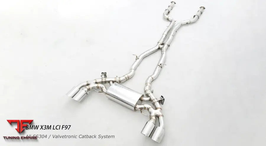 Bmw X3M F97 All Ss304 Valvetronic Exhaust System
