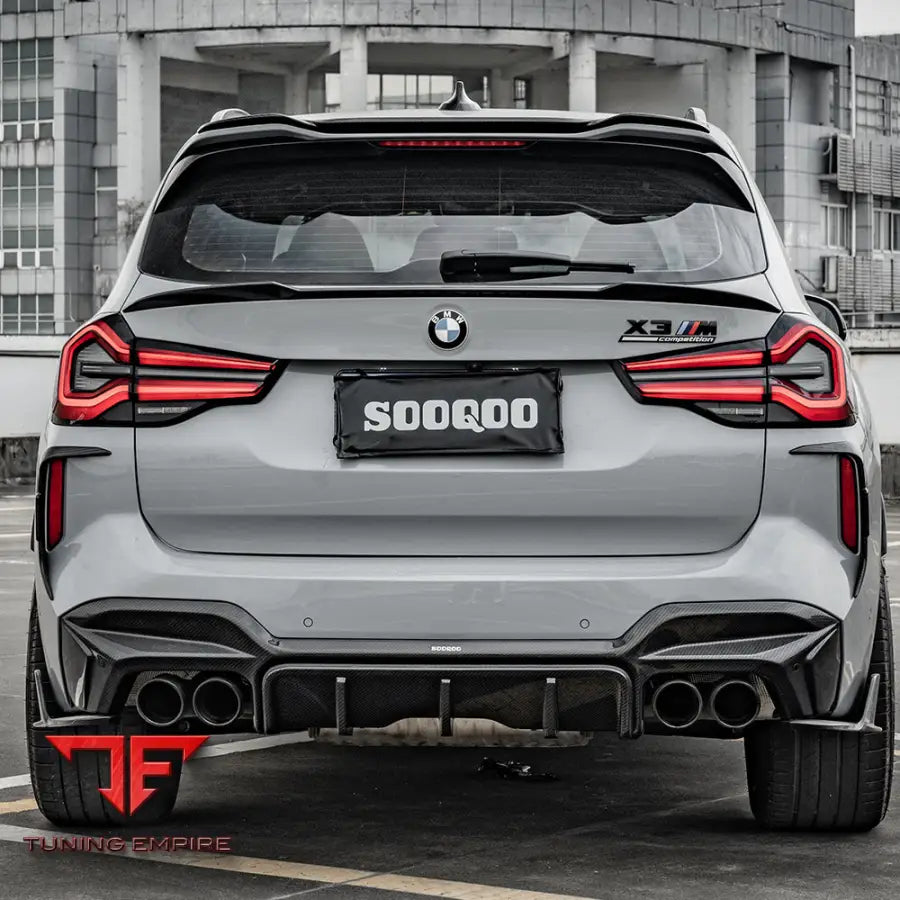 BMW X3M F97 LCI REAR DIFFUSER IN PREPREG CARBON FIBRE - Carbon Fibre Parts