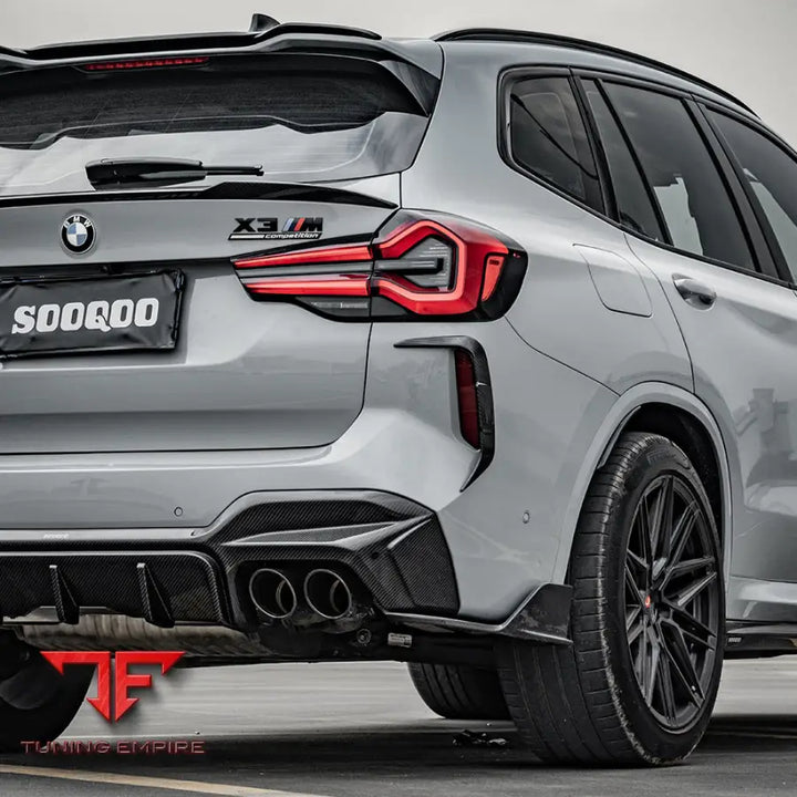BMW X3M F97 LCI REAR DIFFUSER IN PREPREG CARBON FIBRE - Carbon Fibre Parts