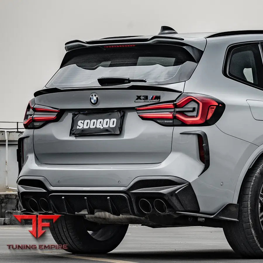 BMW X3M F97 REAR SPOILER IN PREPREG CARBON FIBRE - Carbon Fibre Parts