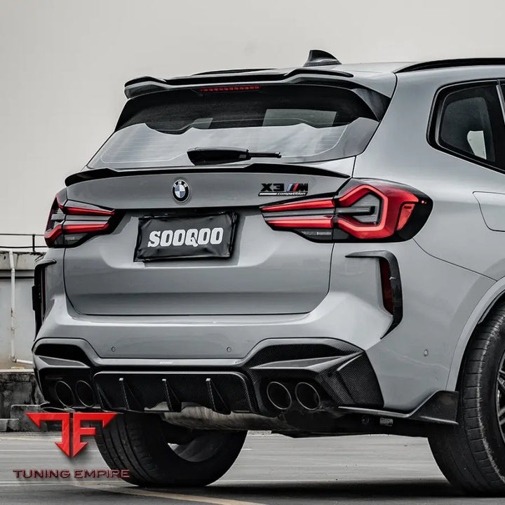 BMW X3M F97 REAR SPOILER IN PREPREG CARBON FIBRE - Carbon Fibre Parts