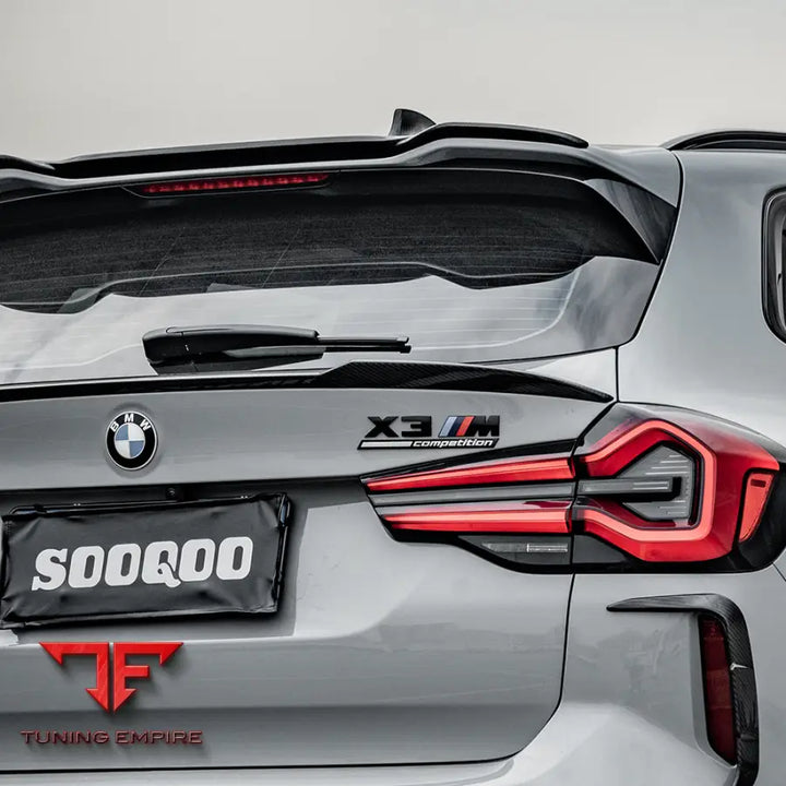 BMW X3M F97 REAR SPOILER IN PREPREG CARBON FIBRE - Carbon Fibre Parts
