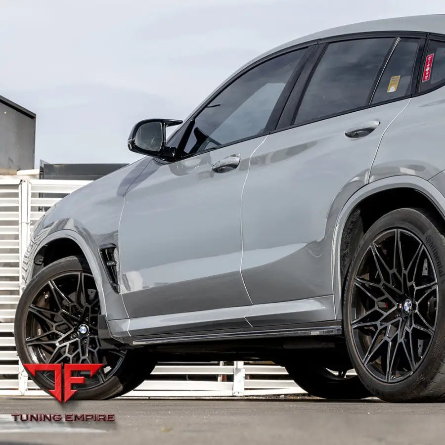 BMW X3M F97 X4M F98 SIDE SKIRT IN PREPREG CARBON FIBRE (V2) - Carbon Fibre Parts