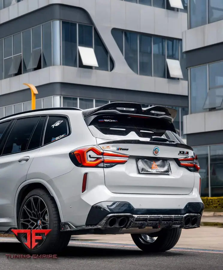 BMW X3M X3MC F97 2019-2024 ART V2 REAR ROOF SPOILER - Rear Wing & Spoiler