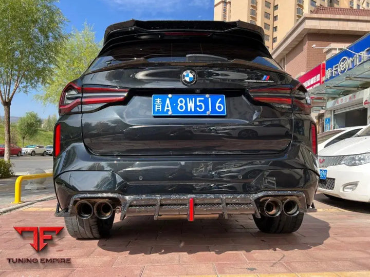BMW X3M X3MC F97 AE V2 REAR DIFFUSER - Rear Diffuser