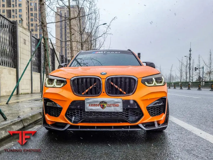 BMW X3M X3MC F97 PRE-LCI & X4M X4MC F98 PRE-LCI 2019-2021 AE FRONT LIP - Front Lip
