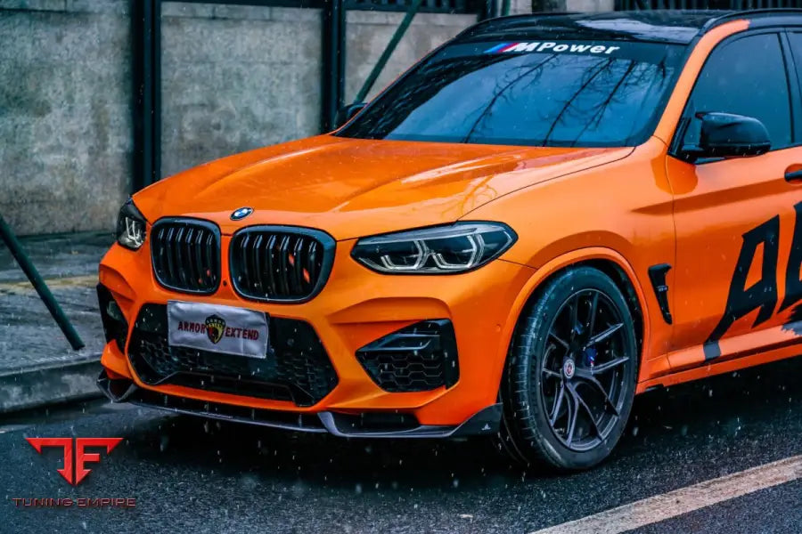 BMW X3M X3MC F97 PRE-LCI & X4M X4MC F98 PRE-LCI 2019-2021 AE FRONT LIP - Front Lip
