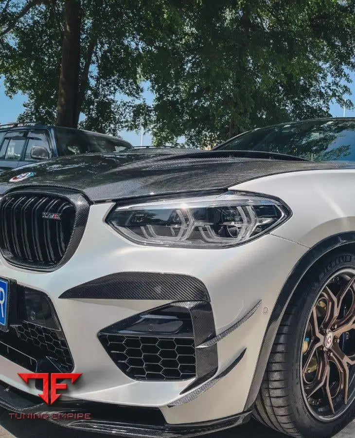 BMW X3M F97 carbon V2 front canards