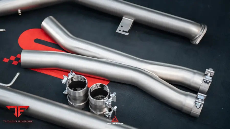 BMW X3M X4M LCI AE Design mid-pipe