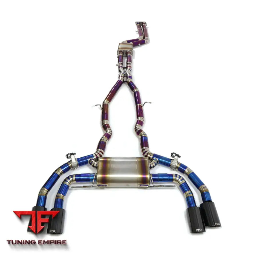 BMW X3M/X4M F97 F98 3.0T S58 V6 TITANIUM CATBACK RAZOR EXHAUST WITH MUFFLER VALVE