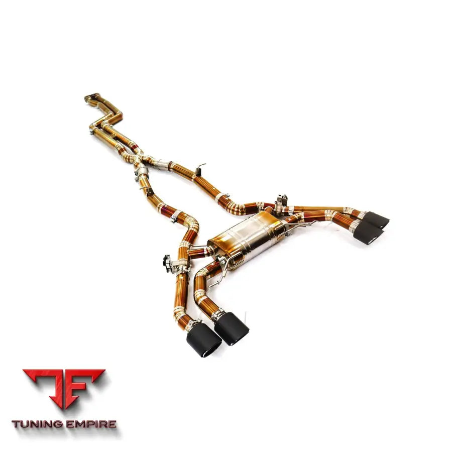 BMW X3M X4M F97 F98 3.0T VALVETRONIC TITANIUM CATBACK RAZOR EXHAUST WITH MUFFLER VALVE