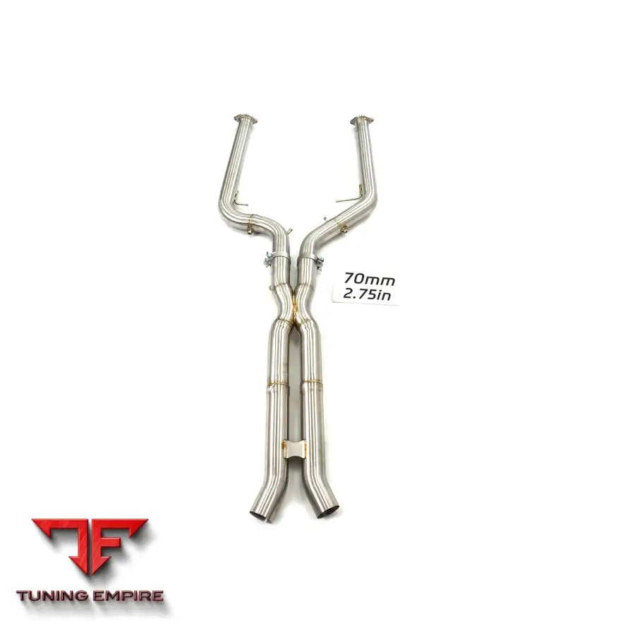 BMW X3M X4M F97 F98 LCI STAINLESS STEEL RAZOR EXHAUST MIDDLE PIPE