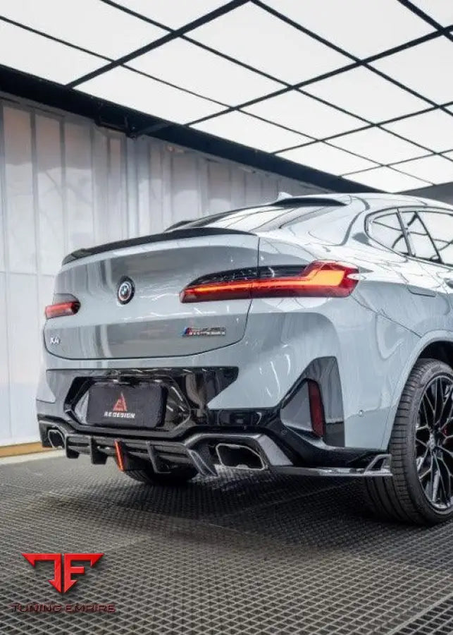 BMW X4 G02 LCI AE rear diffuser and canards
