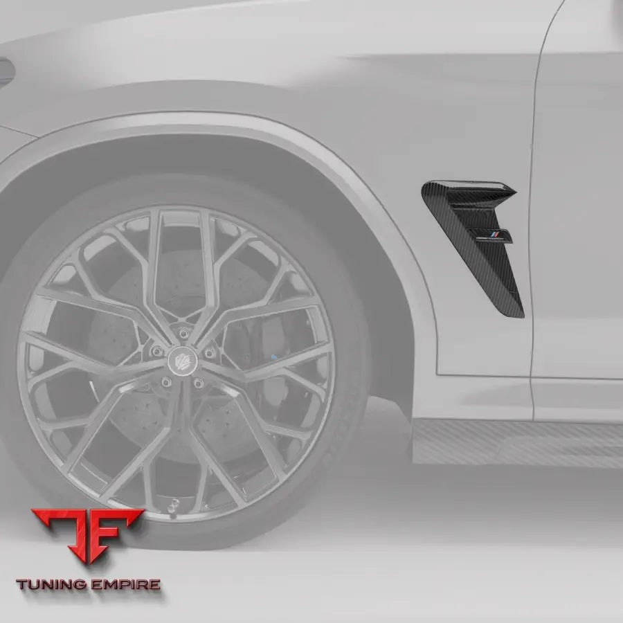 BMW X4M F98 LCI CARBON FIBER SIDE FENDER VENTS