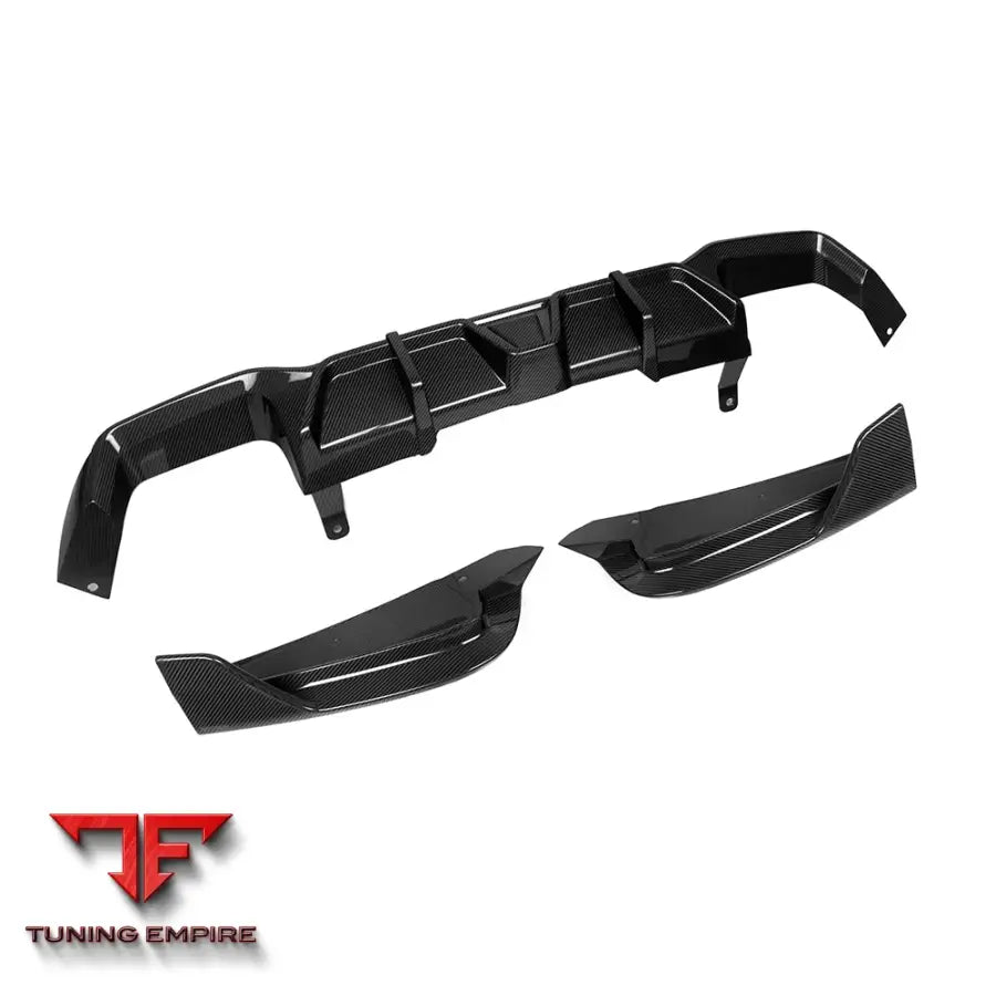 BMW X4M F98 LCI REAR DIFFUSER IN PREPREG CARBON FIBRE - Carbon Fibre Parts
