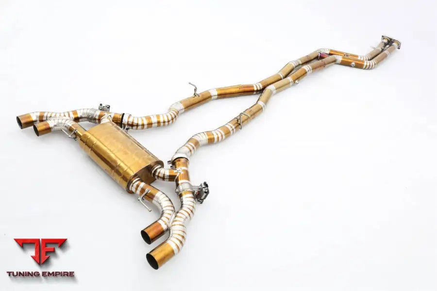Bmw X4M F98 Titanium Valvetronic Exhaust System