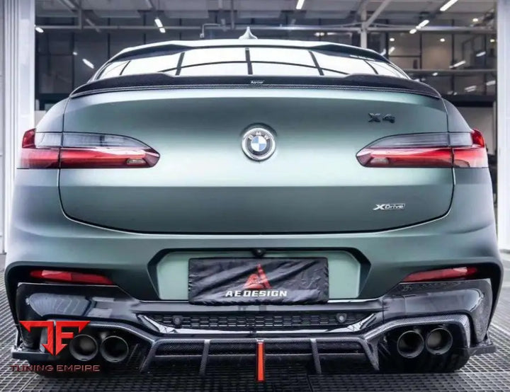 BMW X4M X4MC F98 2019-ON AE DESIGN REAR DIFFUSER V2 - Rear Diffuser