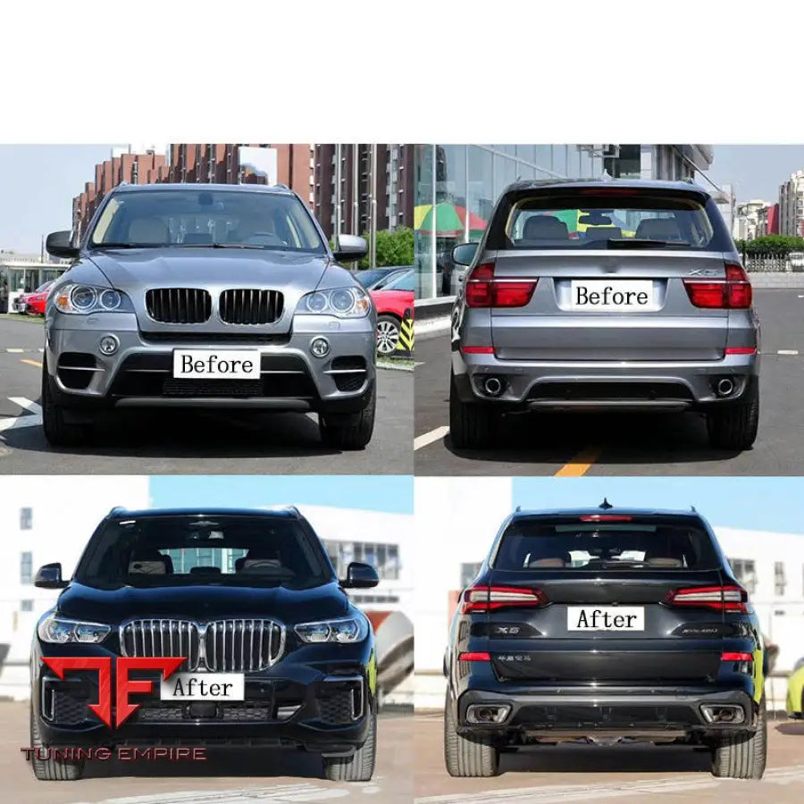 BMW X5 E70 2006 2013Y OLD CAR TO NEW X5 G05 2018 2022Y BODY KIT