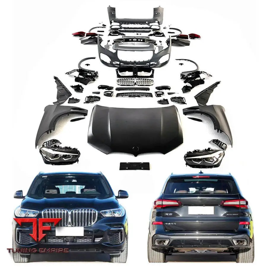 BMW X5 E70 2006 2013Y OLD CAR TO NEW X5 G05 2018 2022Y BODY KIT