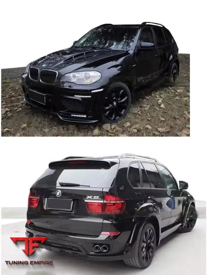 BMW X5 E70 WIDEBODY KIT WITH CENTER EXHAUST
