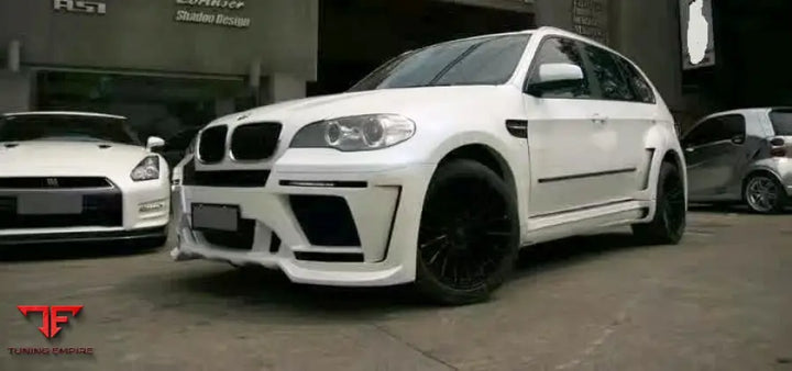 BMW X5 E70 WIDEBODY KIT WITH CENTER EXHAUST