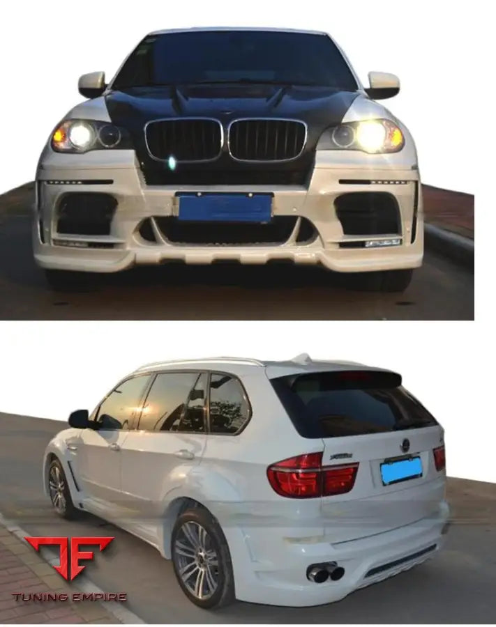 BMW X5 E70 WIDEBODY KIT WITH CENTER EXHAUST