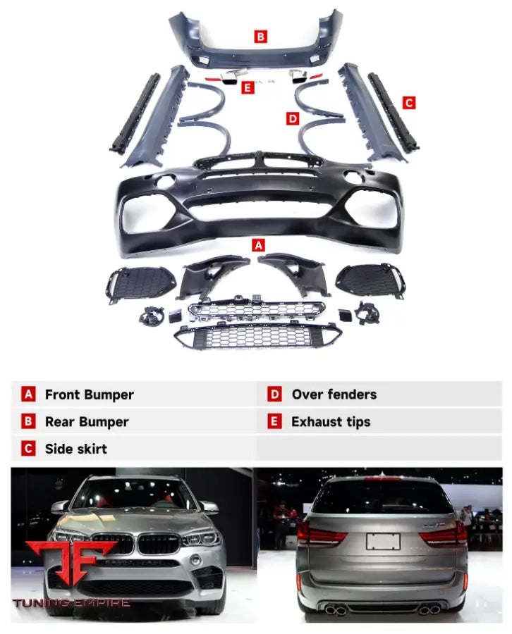 BMW X5 F15 MT BODY KIT 2013-2018Y