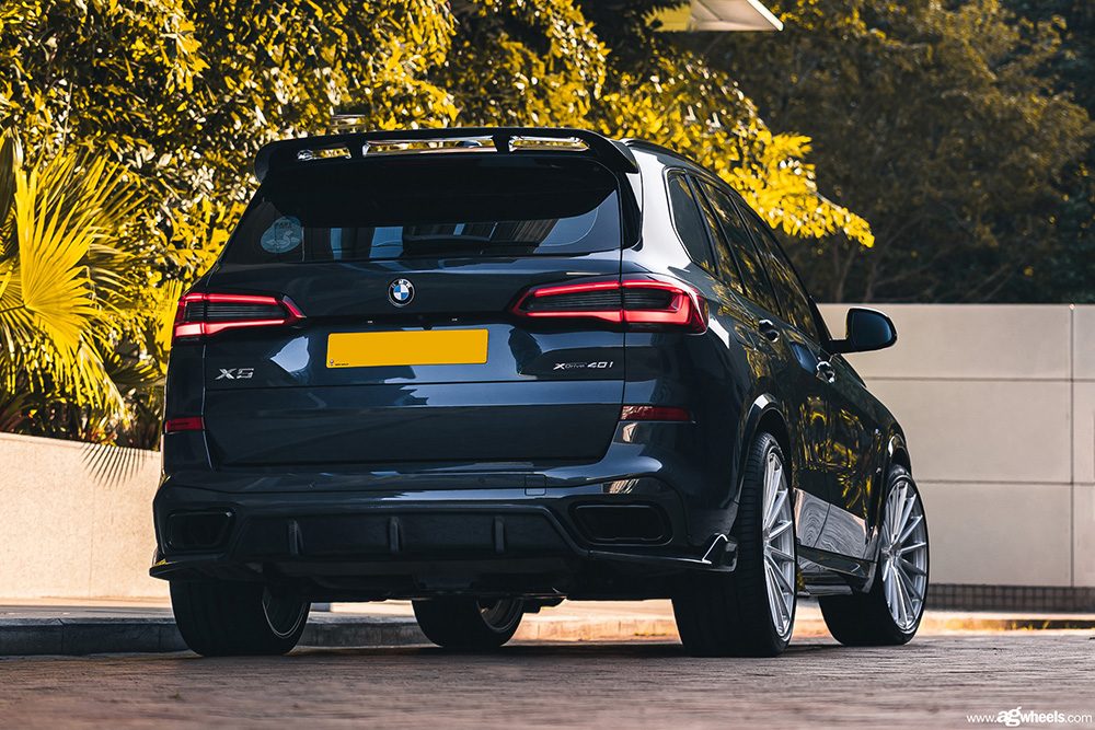 BMW X5 on custom forged wheels