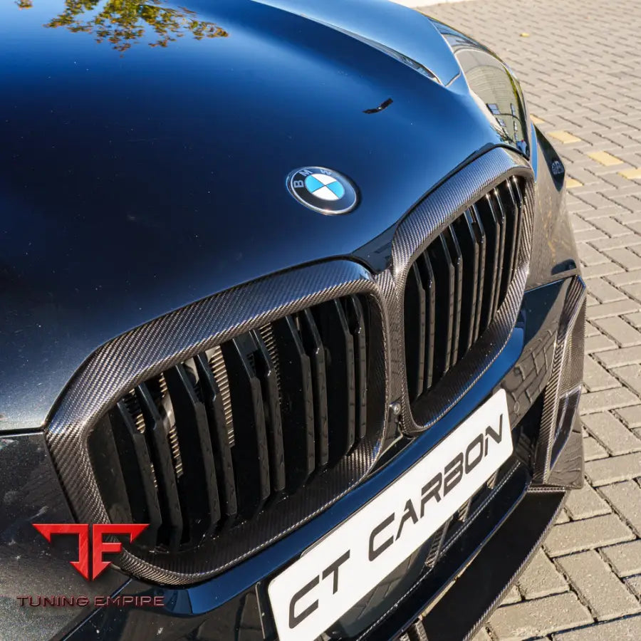 BMW X5 G05 2024+ LCI DOUBLE SLAT PRE-PREG CARBON FIBRE GRILLE - CT CARBON