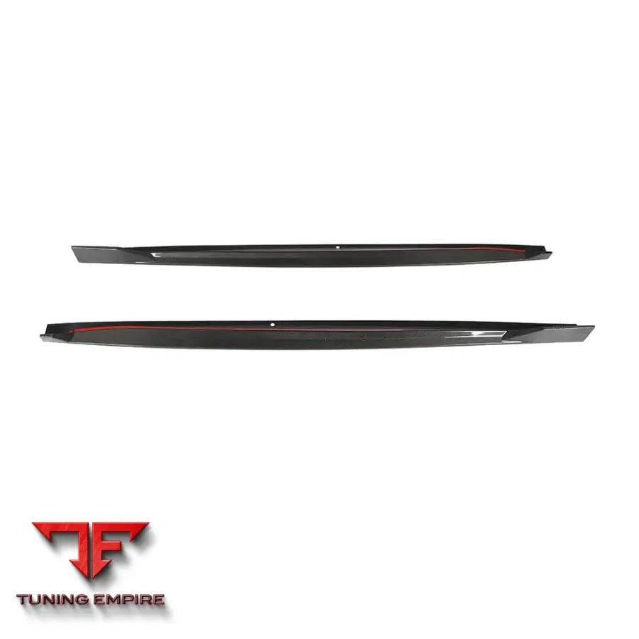 BMW X5 G05 CARBON FIBRE SIDE SKIRTS - CT CARBON