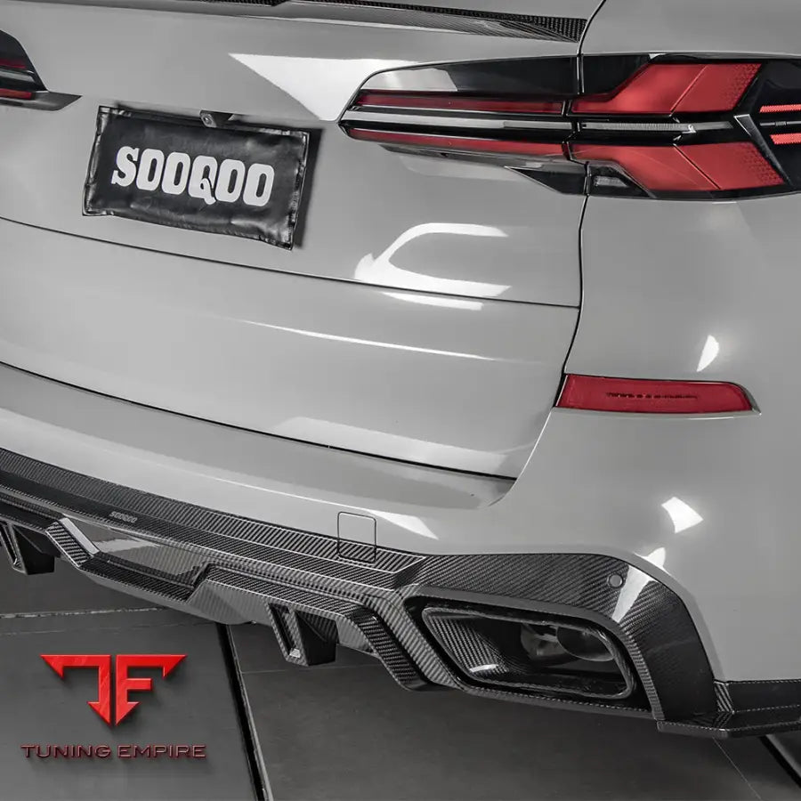 BMW X5 G05 EXHAUST TIPS IN PREPREG CARBON FIBRE - Carbon Fibre Parts