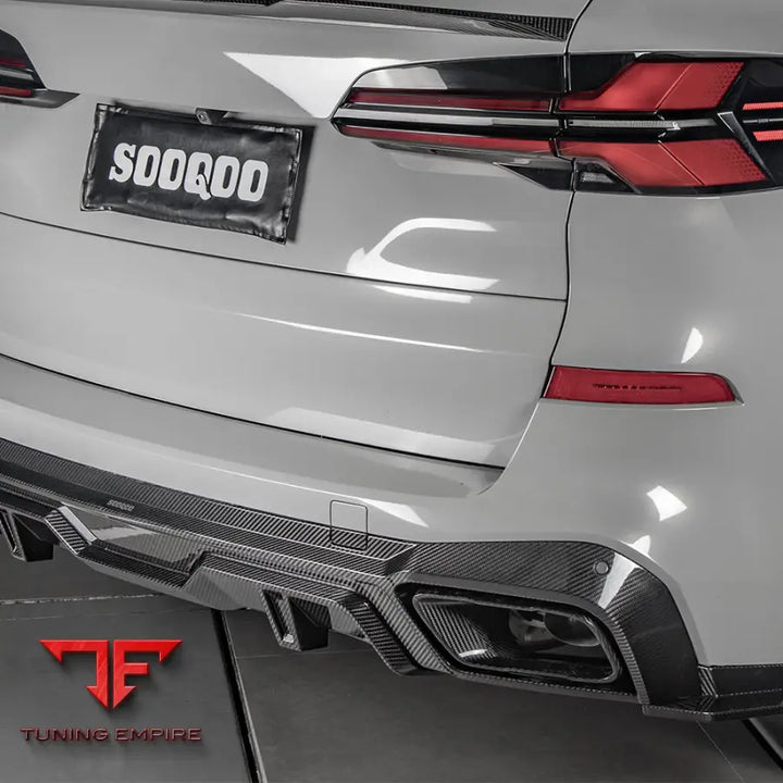 BMW X5 G05 EXHAUST TIPS IN PREPREG CARBON FIBRE - Carbon Fibre Parts