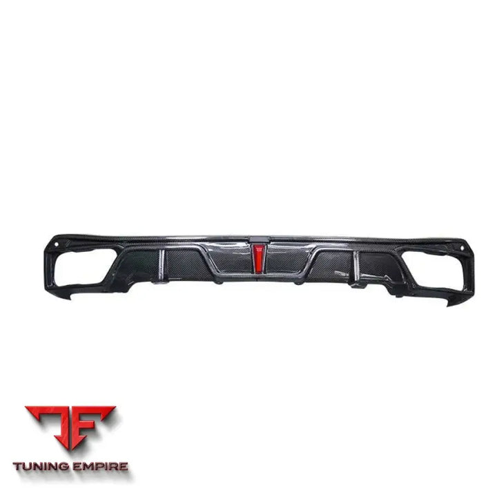 BMW X5 G05/G18 GLOSS BLACK REAR DIFFUSER 2022Y