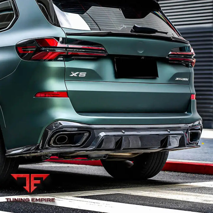 BMW X5 G05/G18 LCI CARBON FIBER REAR DIFFUSER 2023Y