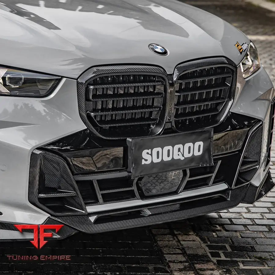 BMW X5 G05 LCI FRONT LIP IN PREPREG CARBON FIBRE - Carbon Fibre Parts