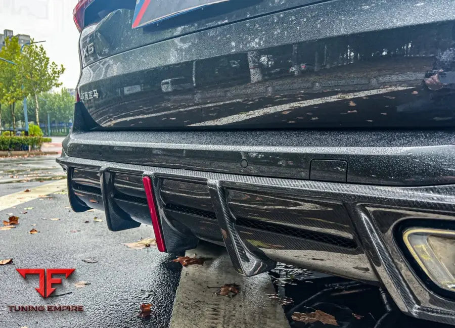 BMW X5 G05 M50I X/S DRIVE 40I 2019-ON AE REAR DIFFUSER - Rear Diffuser
