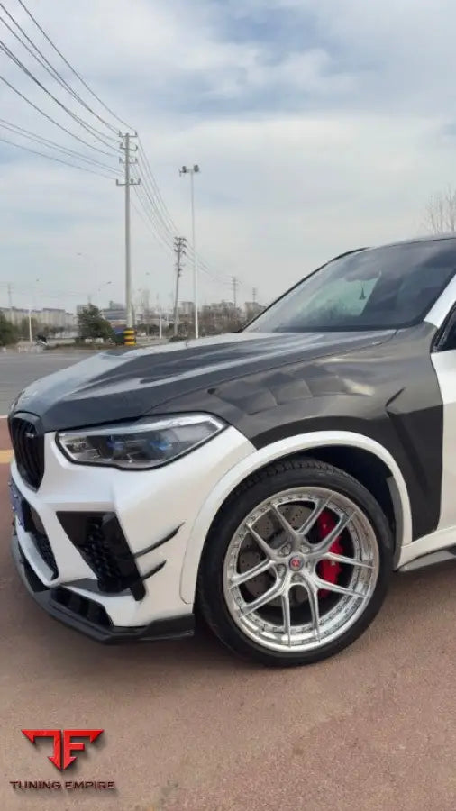 BMW X5 G05 F95 AE Design carbon fenders