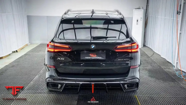 BMW X5 G05 M60I M50I X/S DRIVE 40I 2019-ON ABS AE REAR DIFFUSER - Rear Diffuser