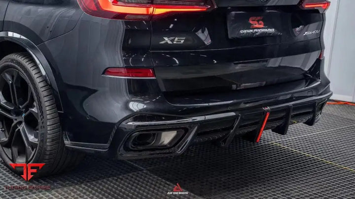 BMW X5 G05 M60I M50I X/S DRIVE 40I 2019-ON ABS AE REAR DIFFUSER - Rear Diffuser