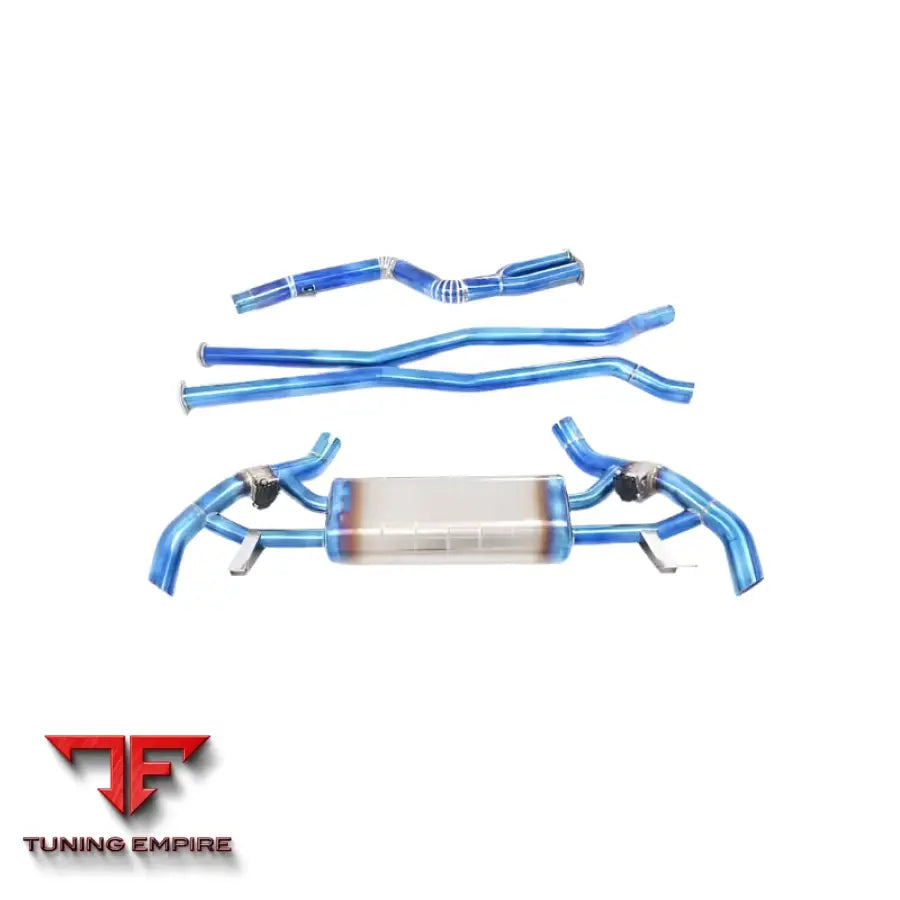 BMW X5 X6 B58 3.0T G05/G06 CATBACK TITANIUM EXHAUST SYSTEM 2019-2022