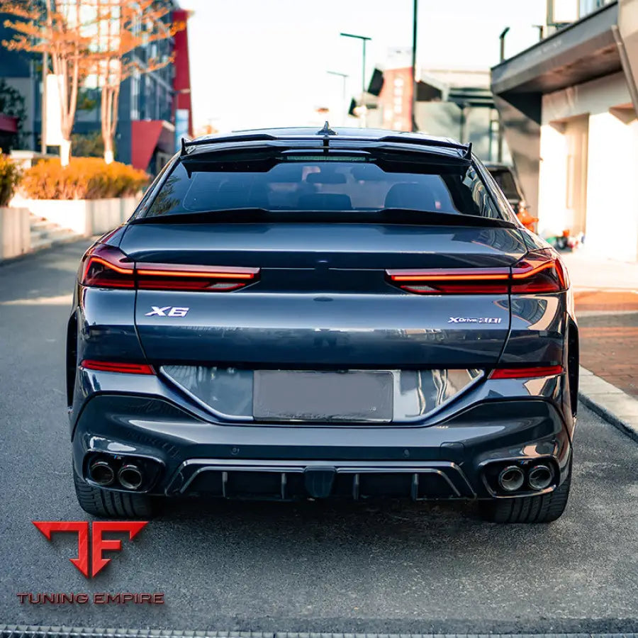 BMW X5/X6 G05 G06 REAR DIFFUSER GLOSSY BLACK PART